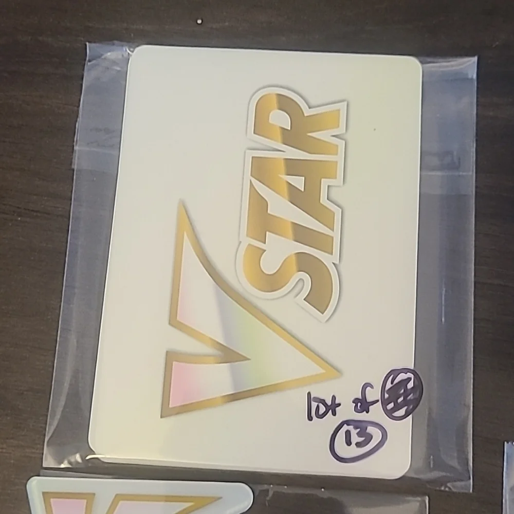 Pokemon Playing Lot: Vstar, poison, burn markers